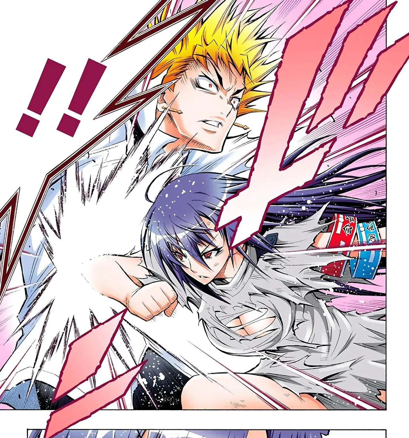 Medaka Box (Official Colored) Chapter 53 - page 41