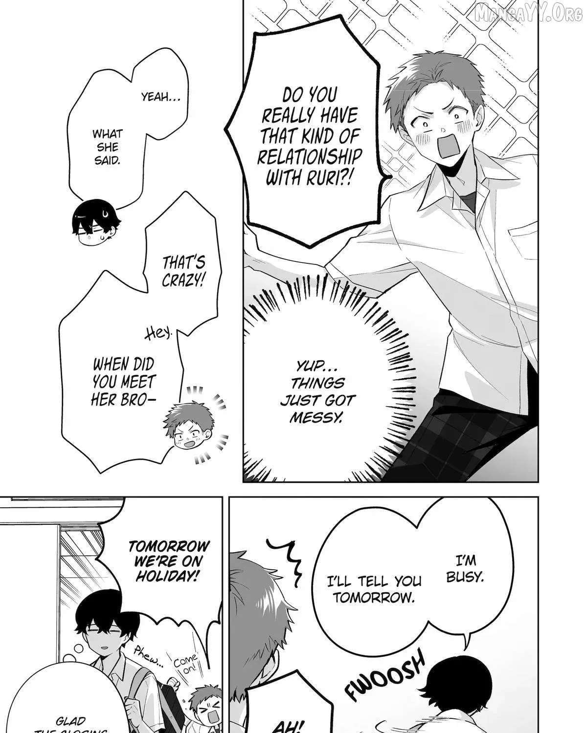 Please Leave Me Alone (For Some Reason, She Wants To Change A Lone Wolf's Helpless High School Life.) Chapter 33 - page 26