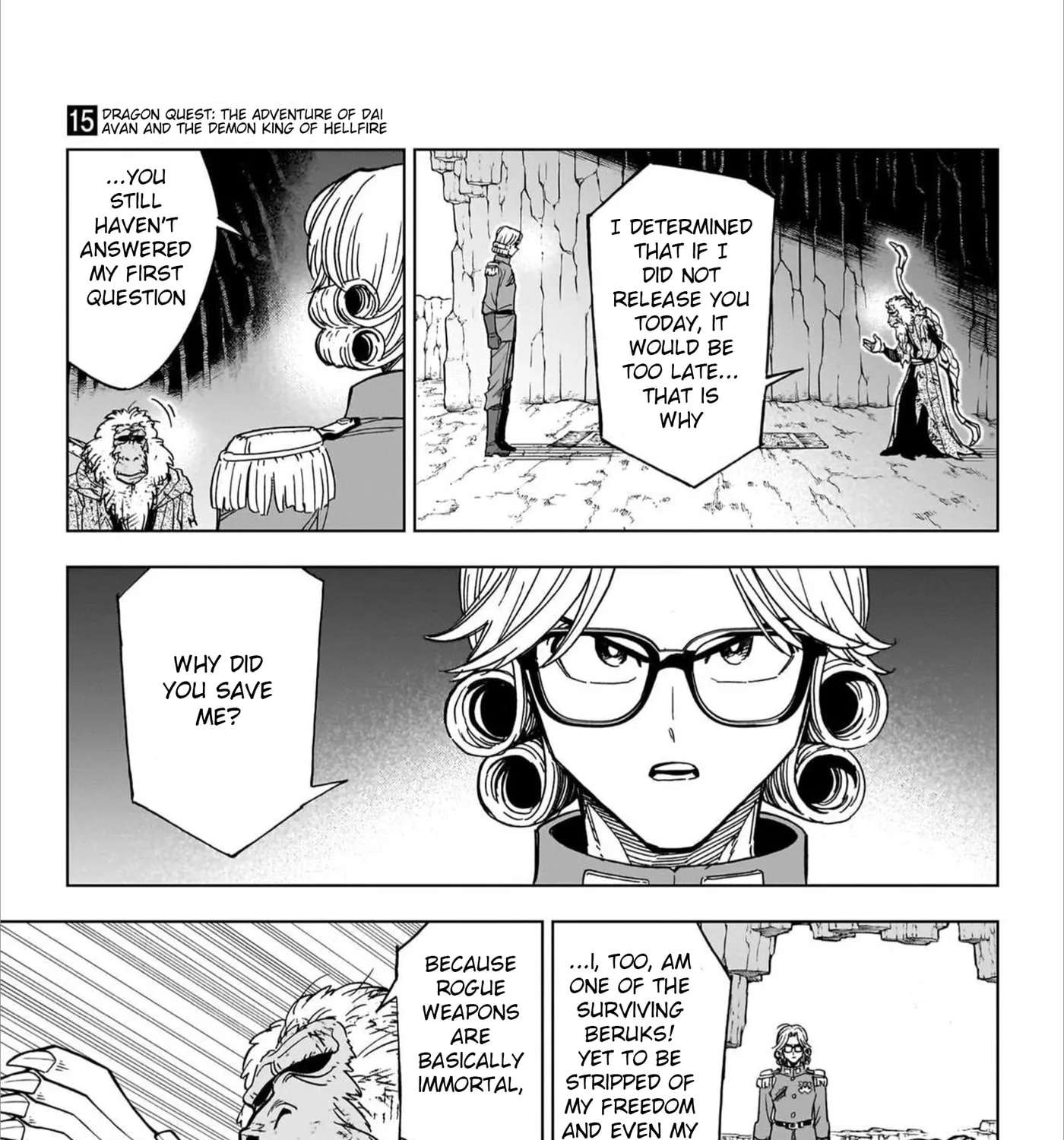 Dragon Quest: The Great Adventure of Dai - Avan the Brave and the Demon King of Hellfire Chapter 57 - page 57