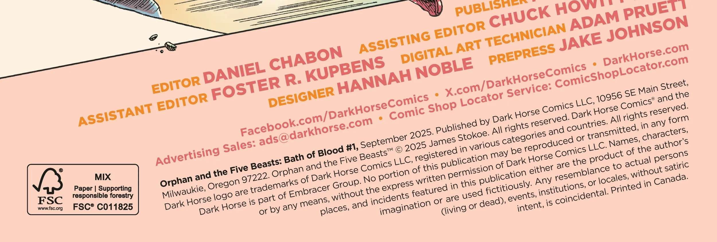 Orphan and the Five Beasts: Bath of Blood Chapter 1 - page 6