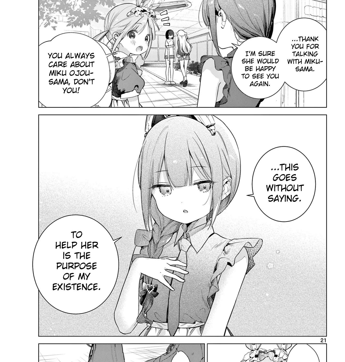 Maid & Roid wa Ojousama no Oyaku ni Tachitai! Chapter 4 - page 41