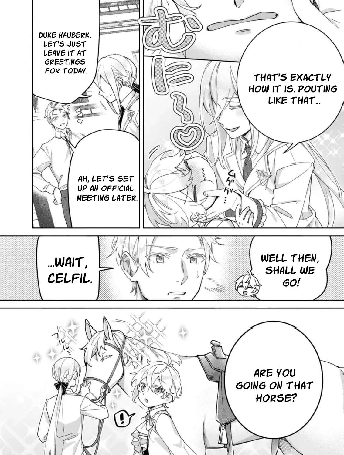 The Third Son of the Heiburg Family Is a Little Devil Shota Chapter 4 - page 37