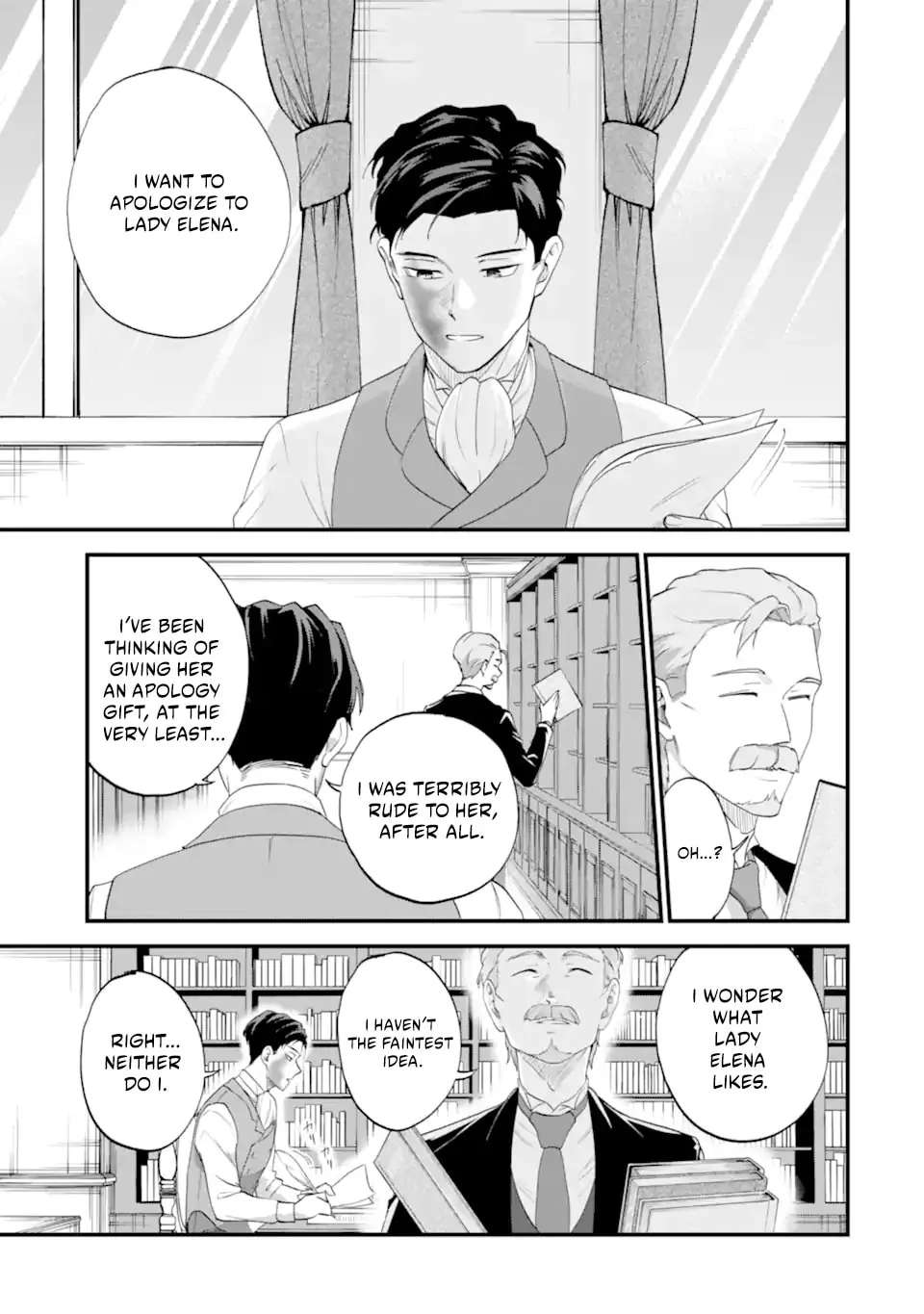 The Poor Noble Lady Wants to Marry the Cursed Earl Chapter 6.1 - page 5
