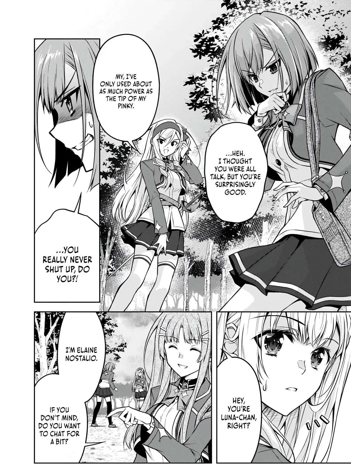 Danzai sareta Tensei Seijo wa, Akuyaku Reijou no Michi wo Iku! Chapter 7.2 - page 10