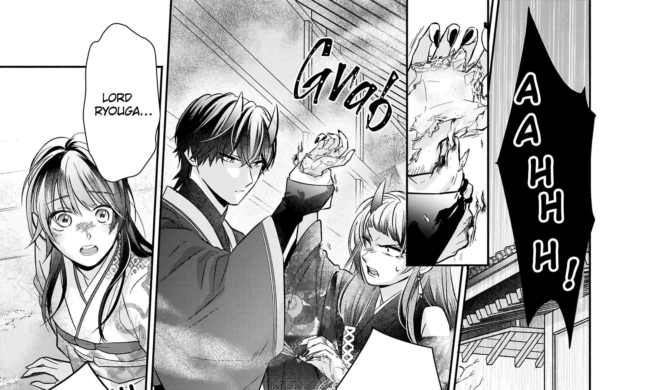 Yashaou No Saiai Shitagerareta Chiyu No Otome Wa Dekiai Sareru Chapter 6.1 - page 52