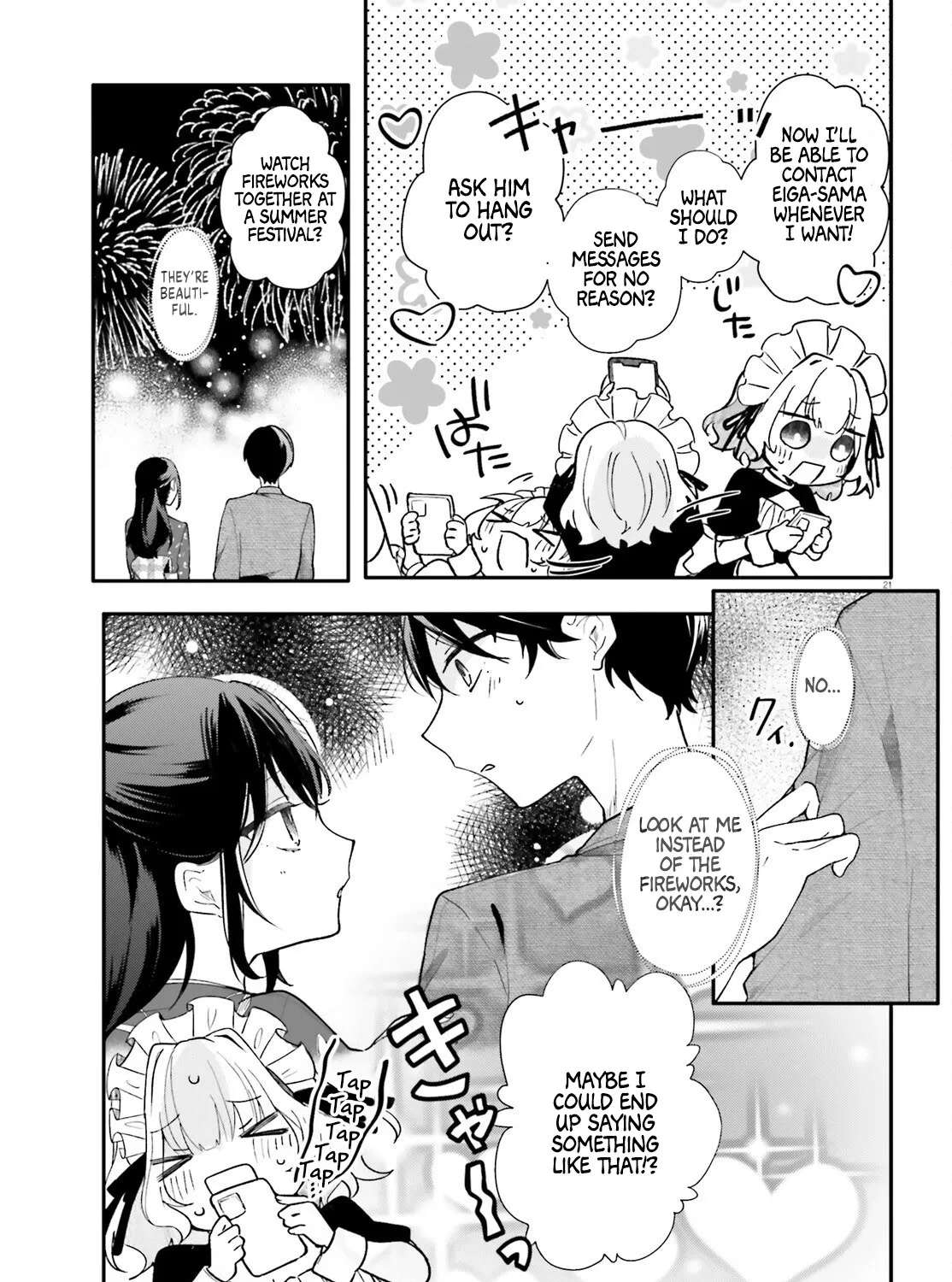 My maid looks like the girl I like in my class Chapter 5 - page 21