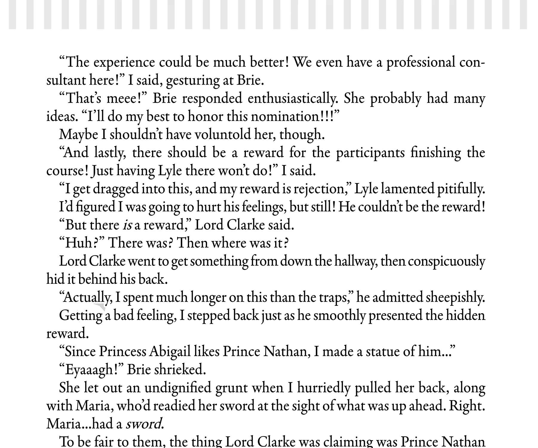 I Want to Escape from Princess Lessons Chapter 69.6 - page 25