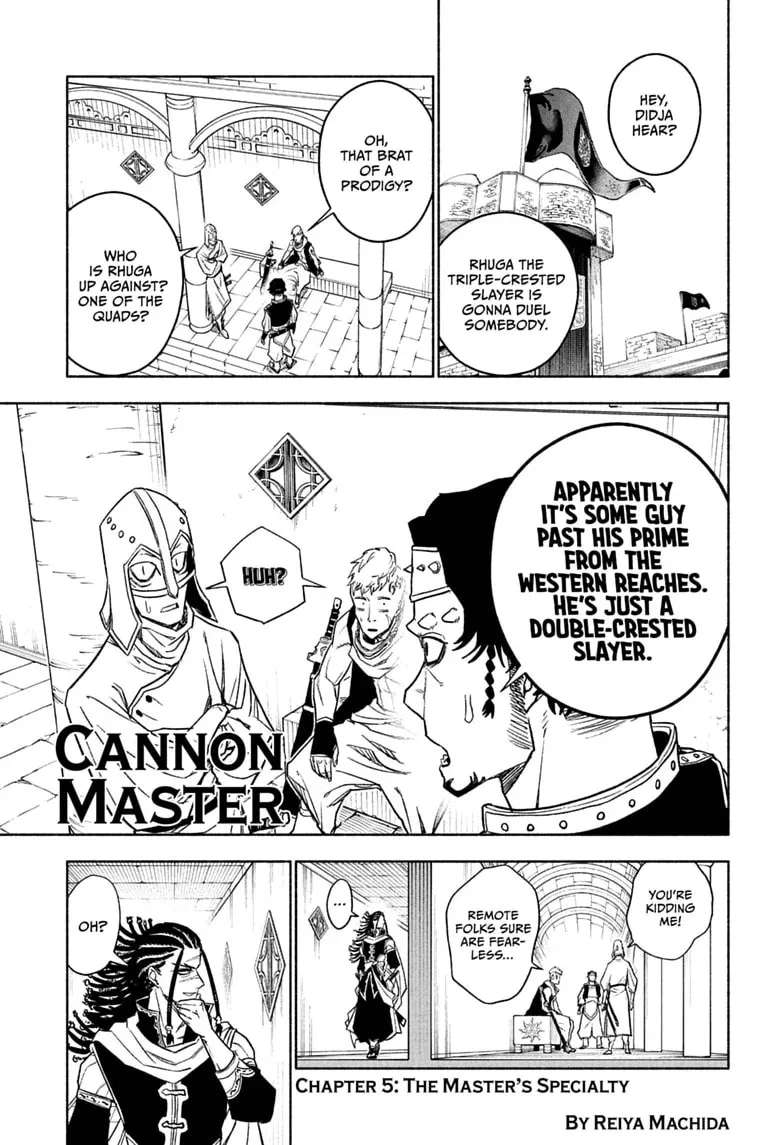 Cannon Master Chapter 5 - page 1