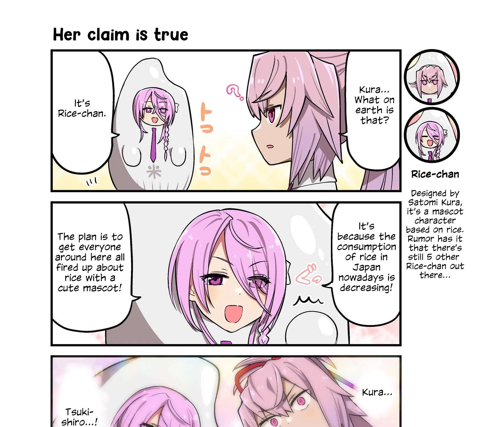 Heaven Burns Red Official 4-Koma Chapter 190 - page 1