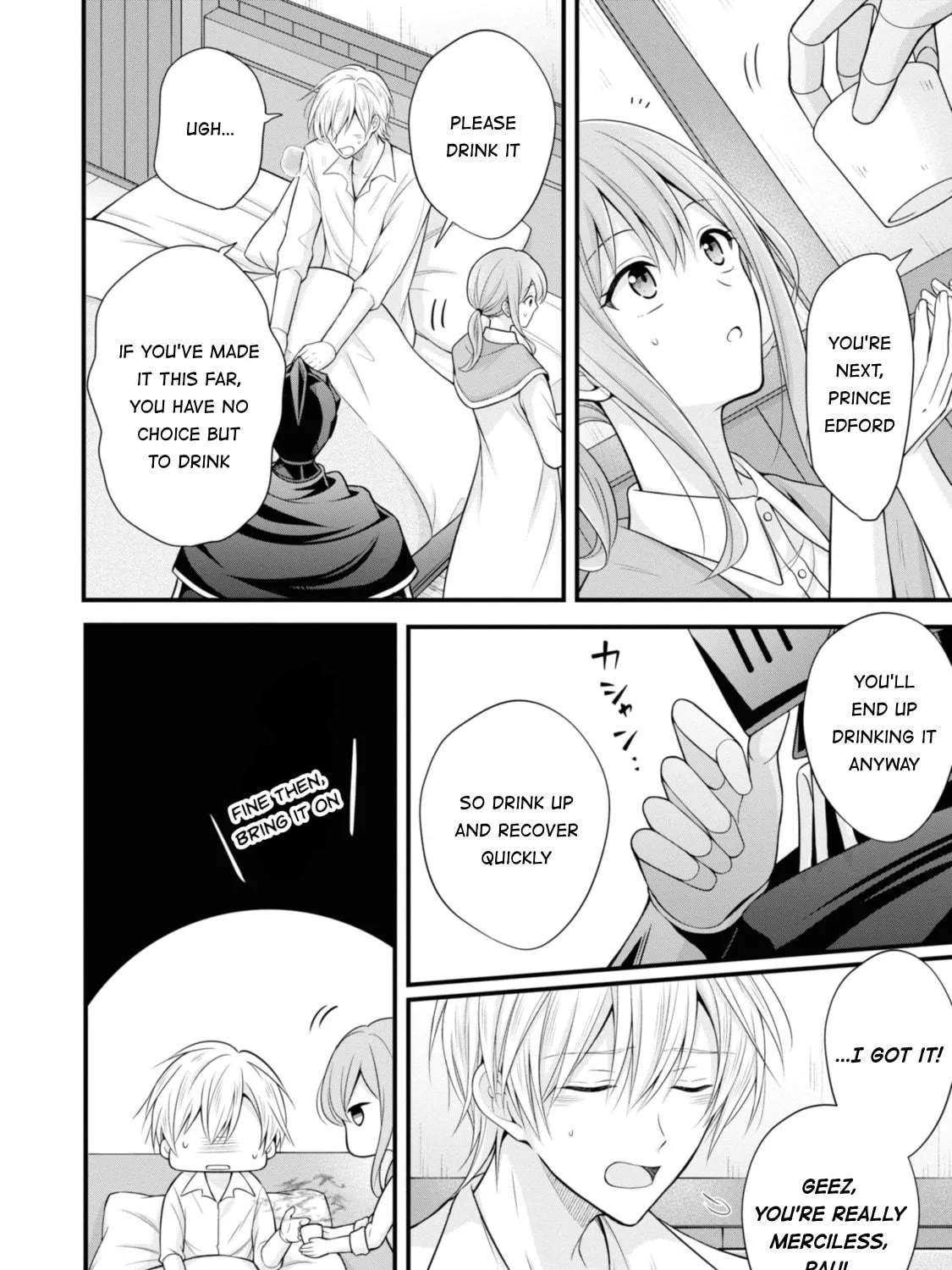 Otoko Un Zero no Kusushi Reijou, Hatsukoi no Kurokishi-sama ga Oshikake Konyakusha ni Narimashite. Chapter 1 - page 30