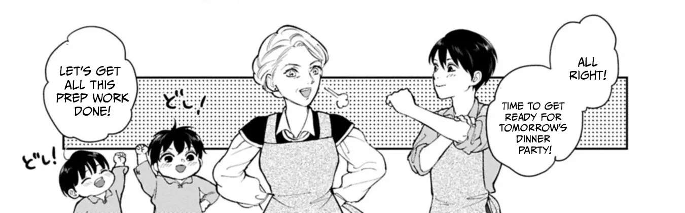 Ashita mo Ii Hi de Arimasu You ni.: Isekai de Atarashii Kazoku ga Dekimashita: San Kyoudai no Hokkori Gohan Nikki Chapter 5 - page 28