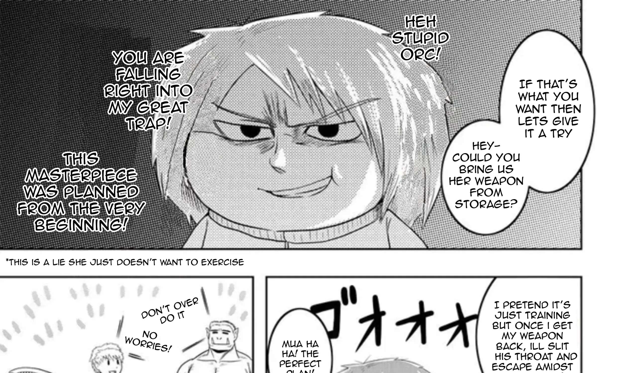 Orc Decides to Raise the Female Knight Chapter 3 - page 8