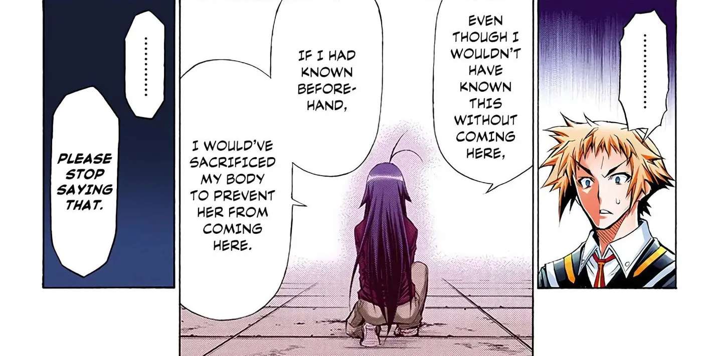 Medaka Box (Official Colored) Chapter 54 - page 32