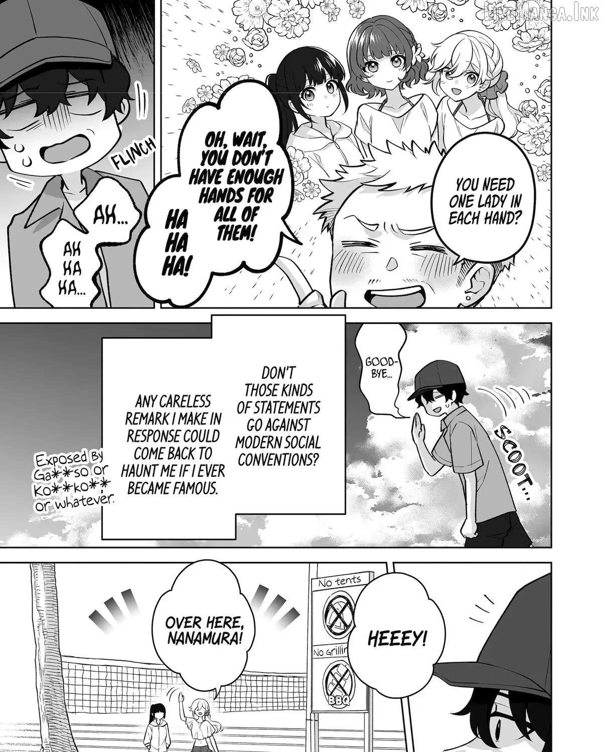 Please Leave Me Alone (For Some Reason, She Wants To Change A Lone Wolf's Helpless High School Life.) Chapter 37 - page 4