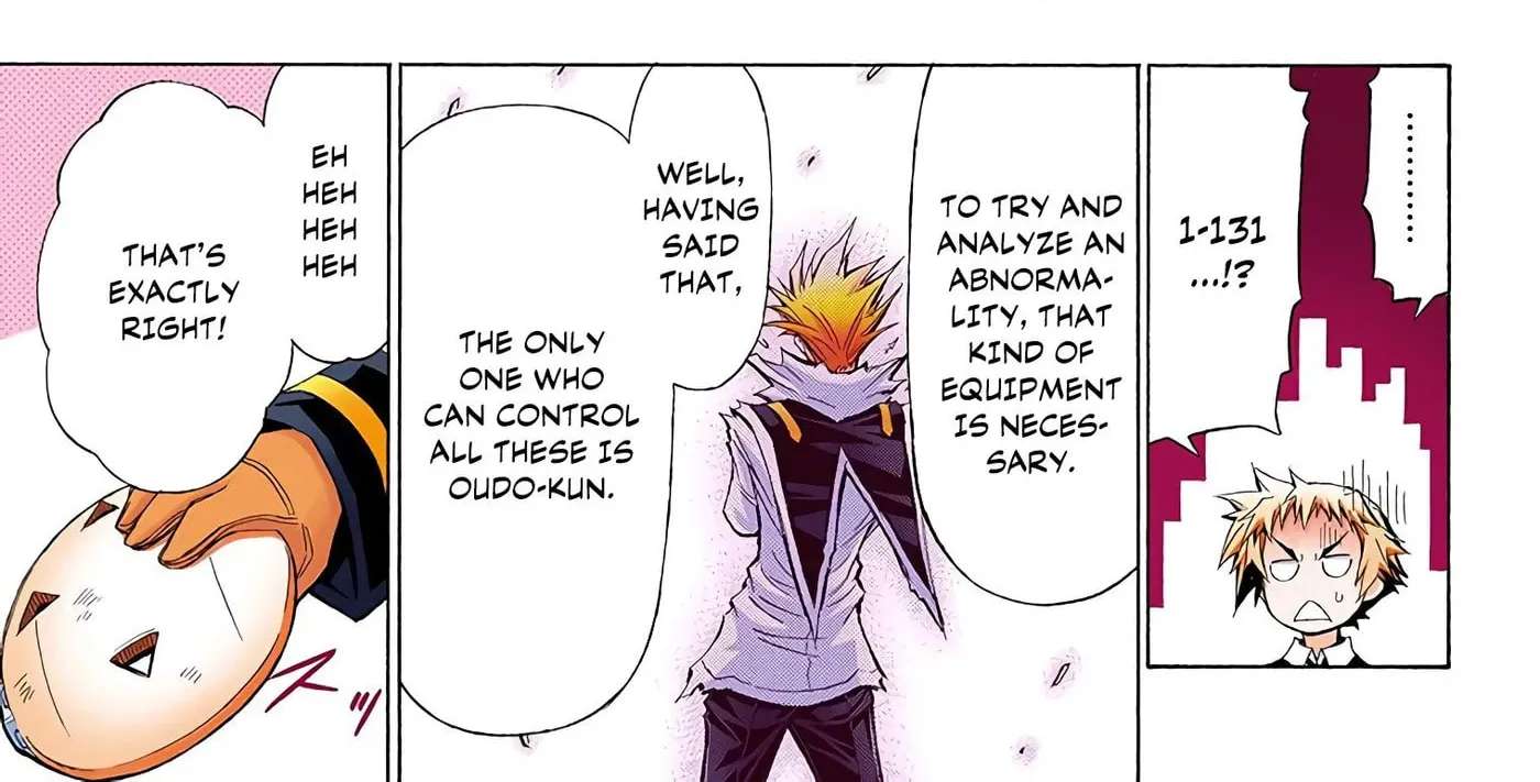 Medaka Box (Official Colored) Chapter 53 - page 14