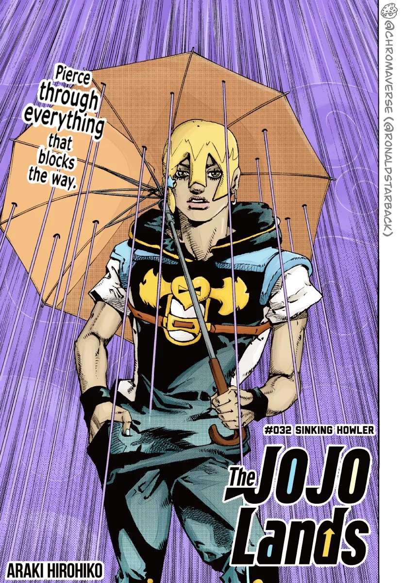 Jojo's Bizarre Adventure Part 9 - The Jojolands (Fan-Colored) Chapter 32 - page 3