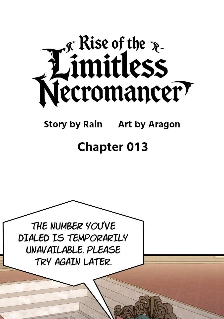 Rise of the LimitlessNecromancer Chapter 13 - page 1