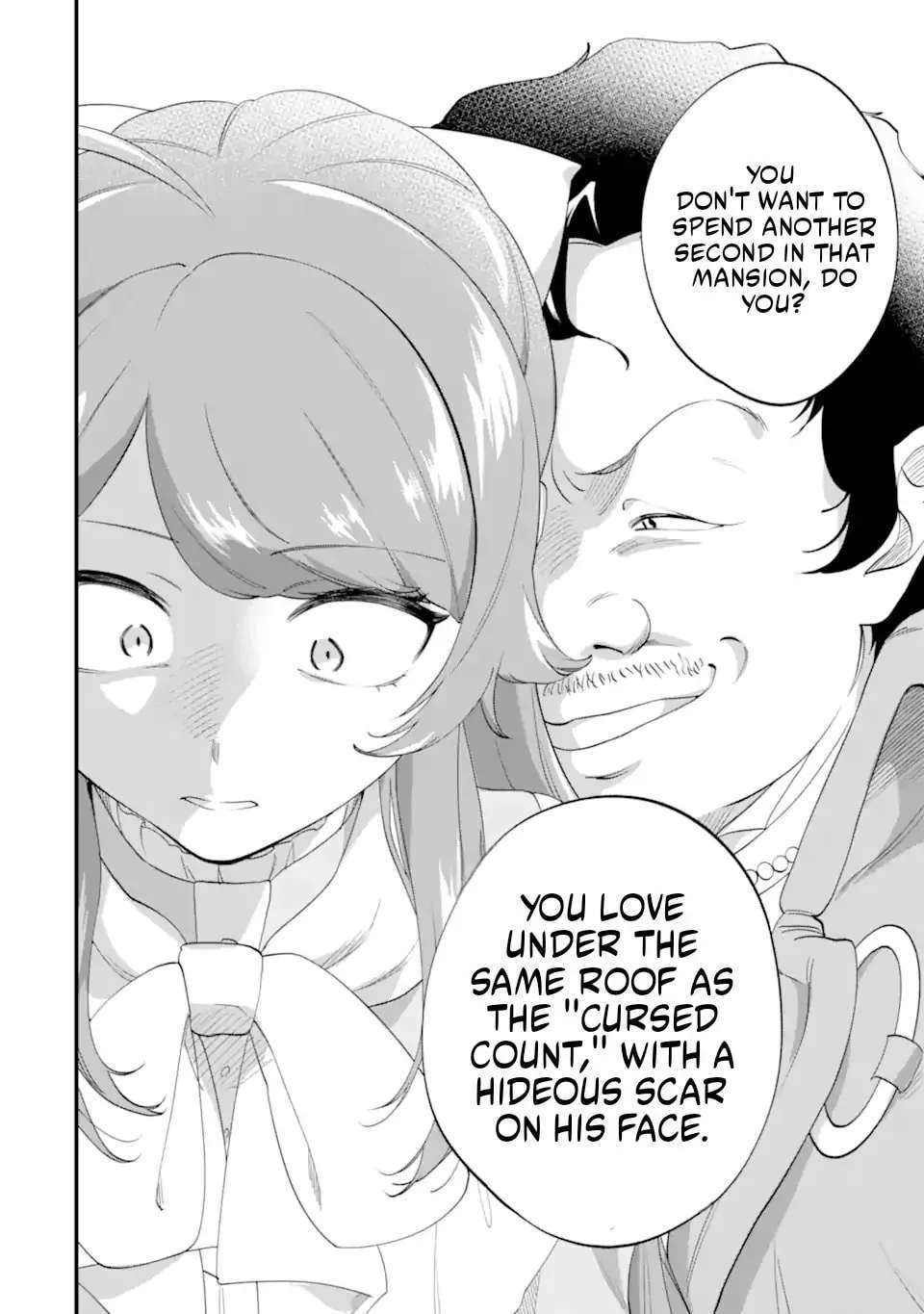 The Poor Noble Lady Wants to Marry the Cursed Earl Chapter 8.3 - page 8