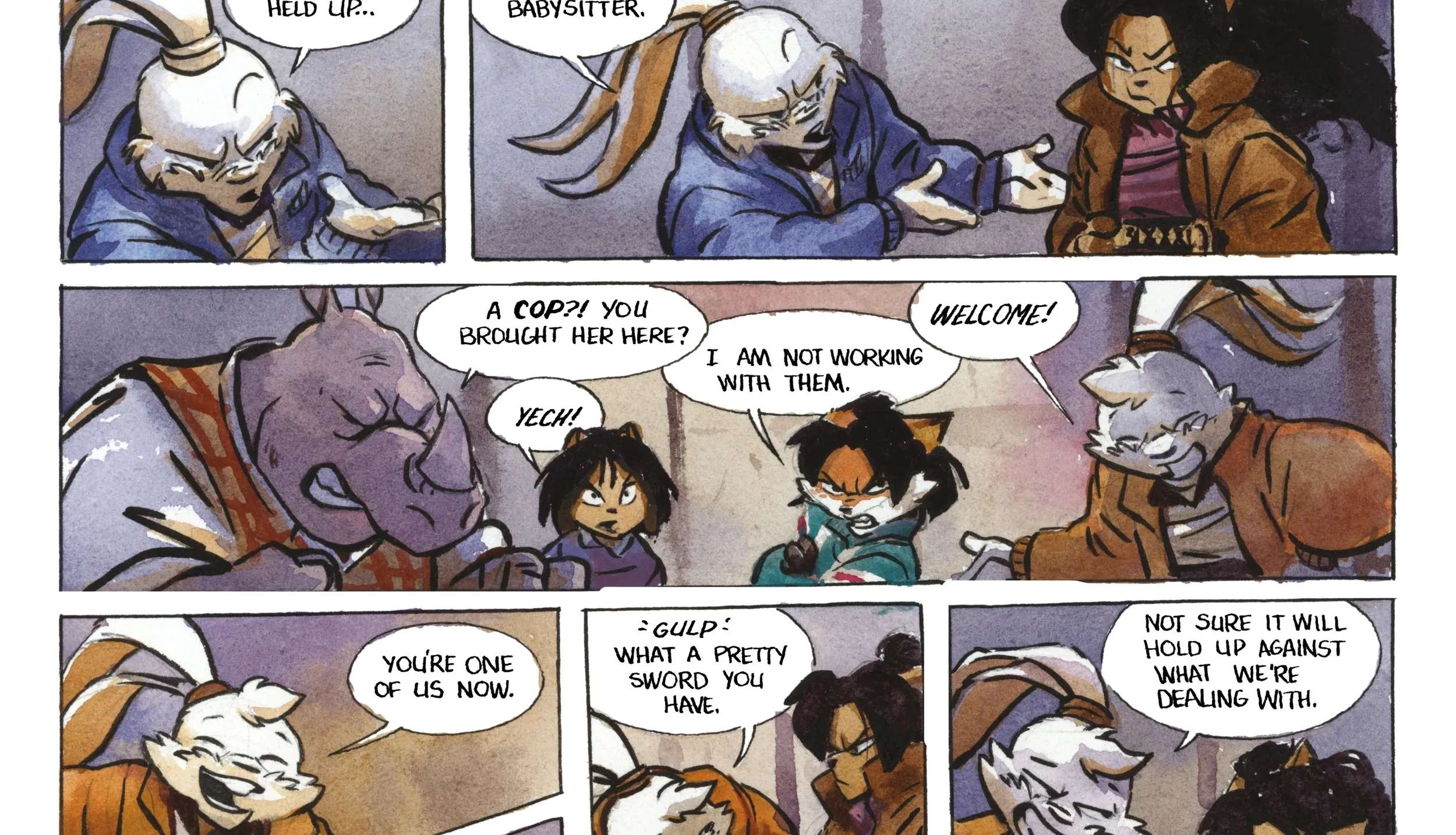 Usagi Yojimbo: Kaitō '84 Chapter 3 - page 47
