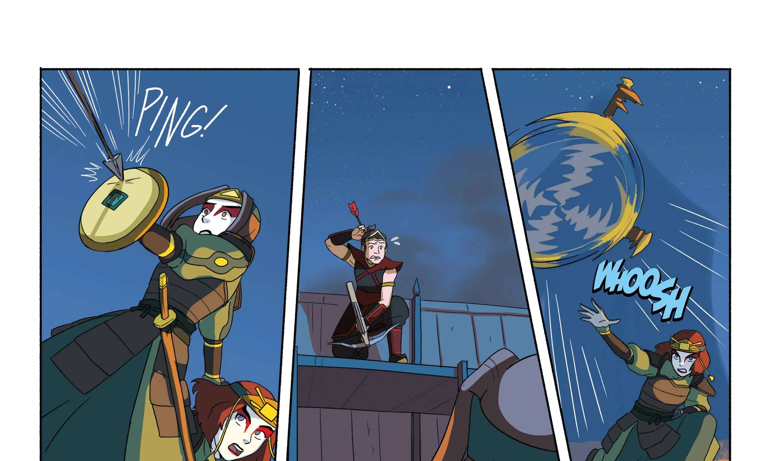 Avatar: The Last Airbender – The Kyoshi Warriors Chapter 3 - page 34