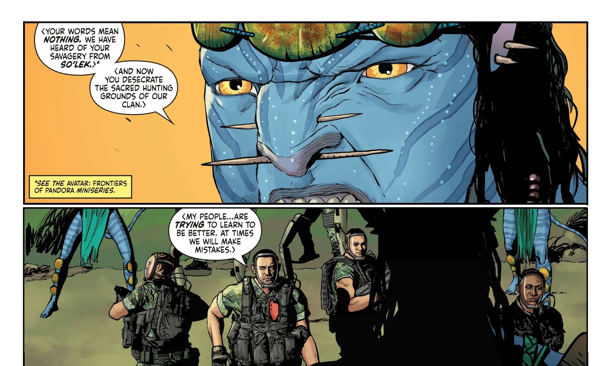 Avatar: The Gap Year – Tipping Point Chapter 3 - page 22
