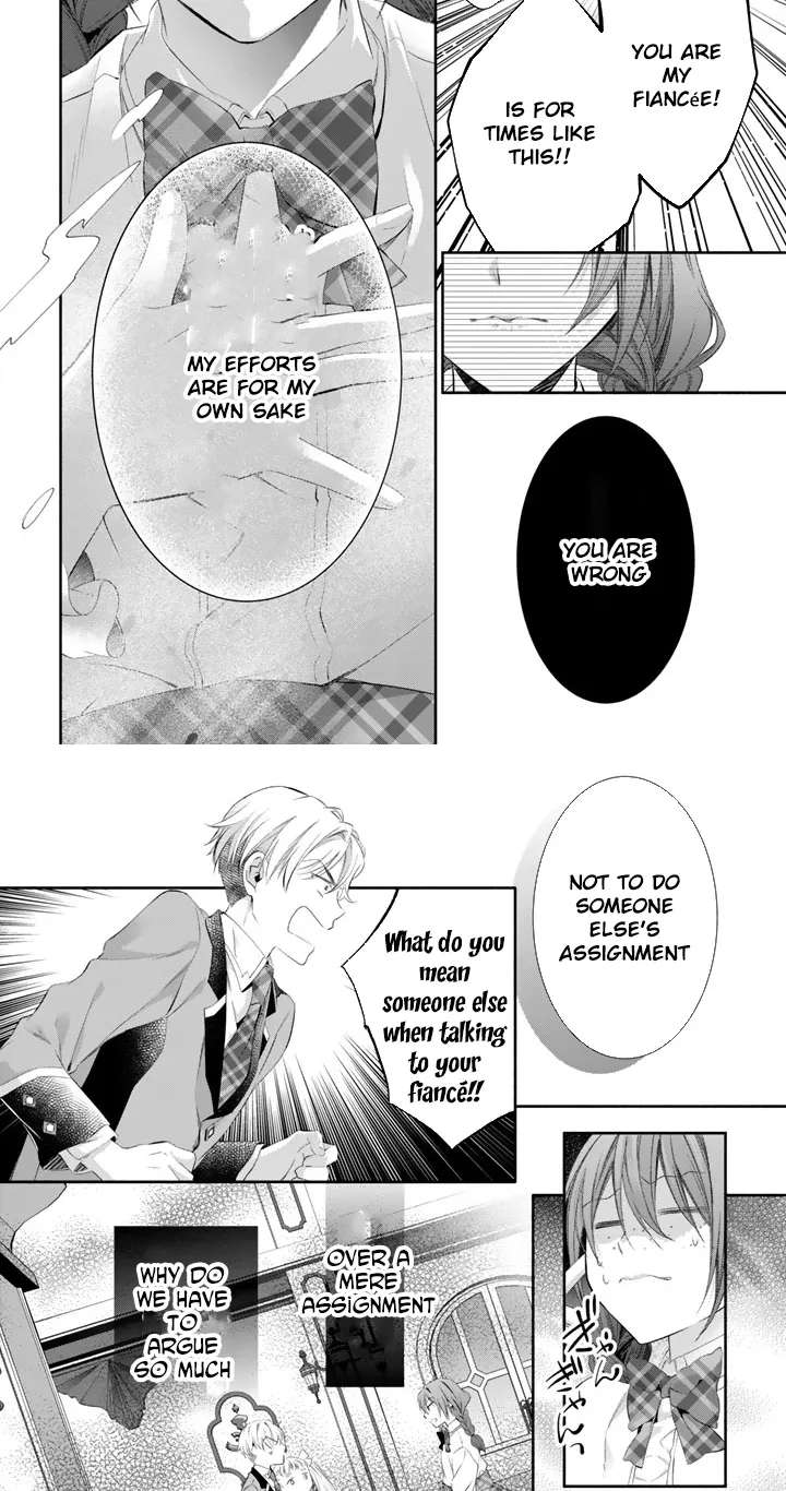 Kon'yakuhakisaretai node Sugao wo Kakushite Zannen Reijou ni Narimasu! E? Haraguro Ouji ni Bareteru toka Kiite nai n dakedo!? Chapter 8 - page 5