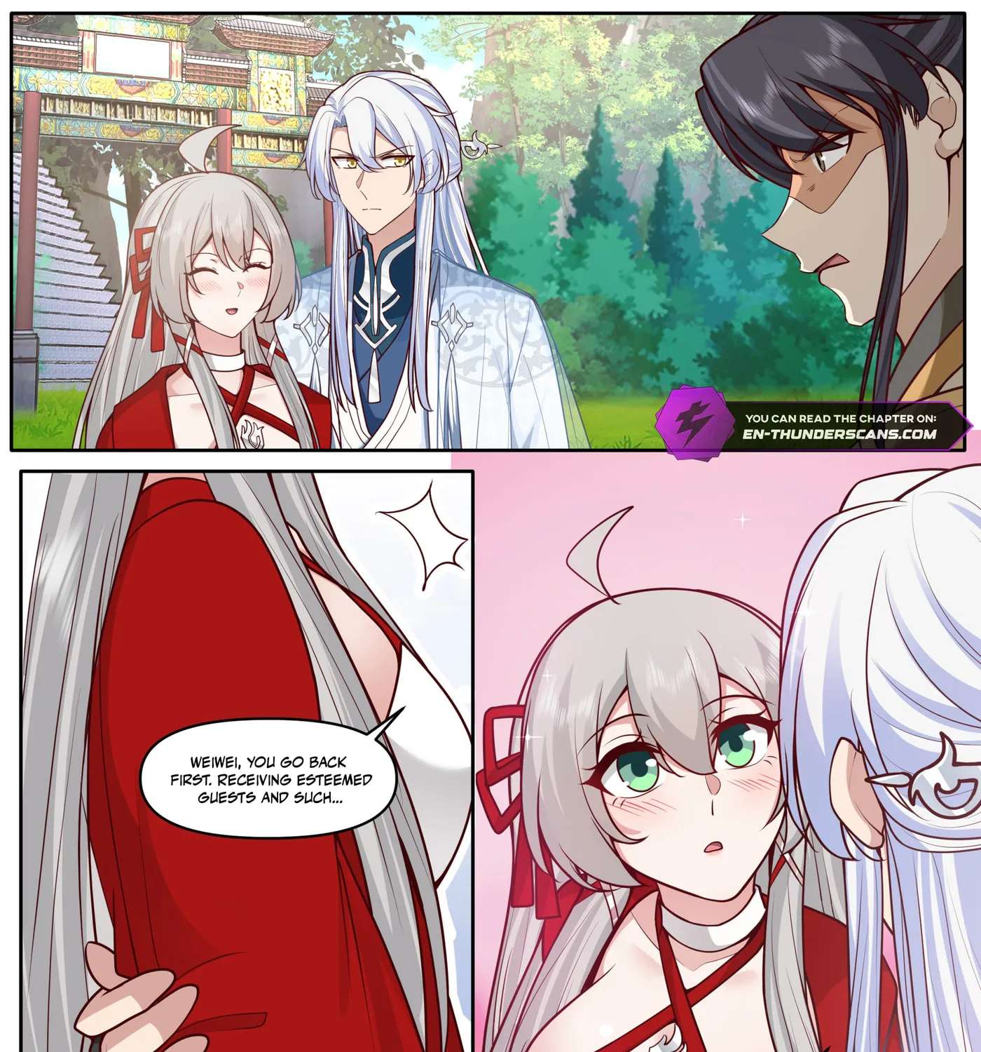 My Junior Sisters Are Obsessed with Me Chapter 183 - page 3
