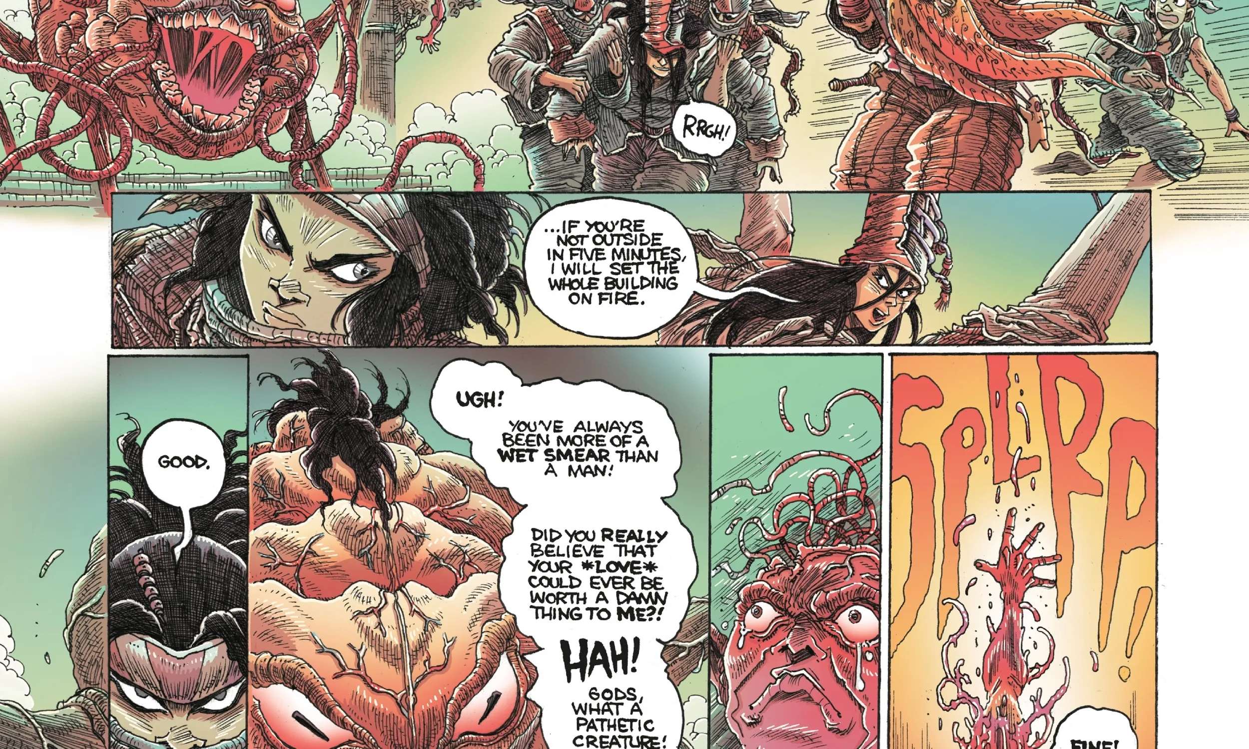 Orphan and the Five Beasts: Bath of Blood Chapter 4 - page 44