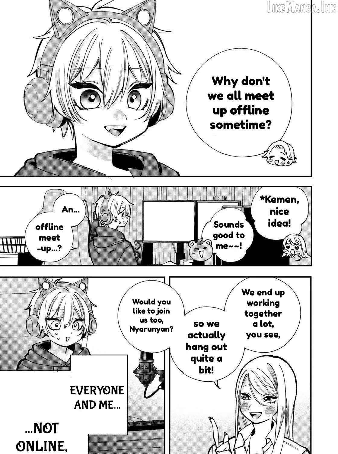I'm a Pretty Girl VTuber Chapter 3.2 - page 17