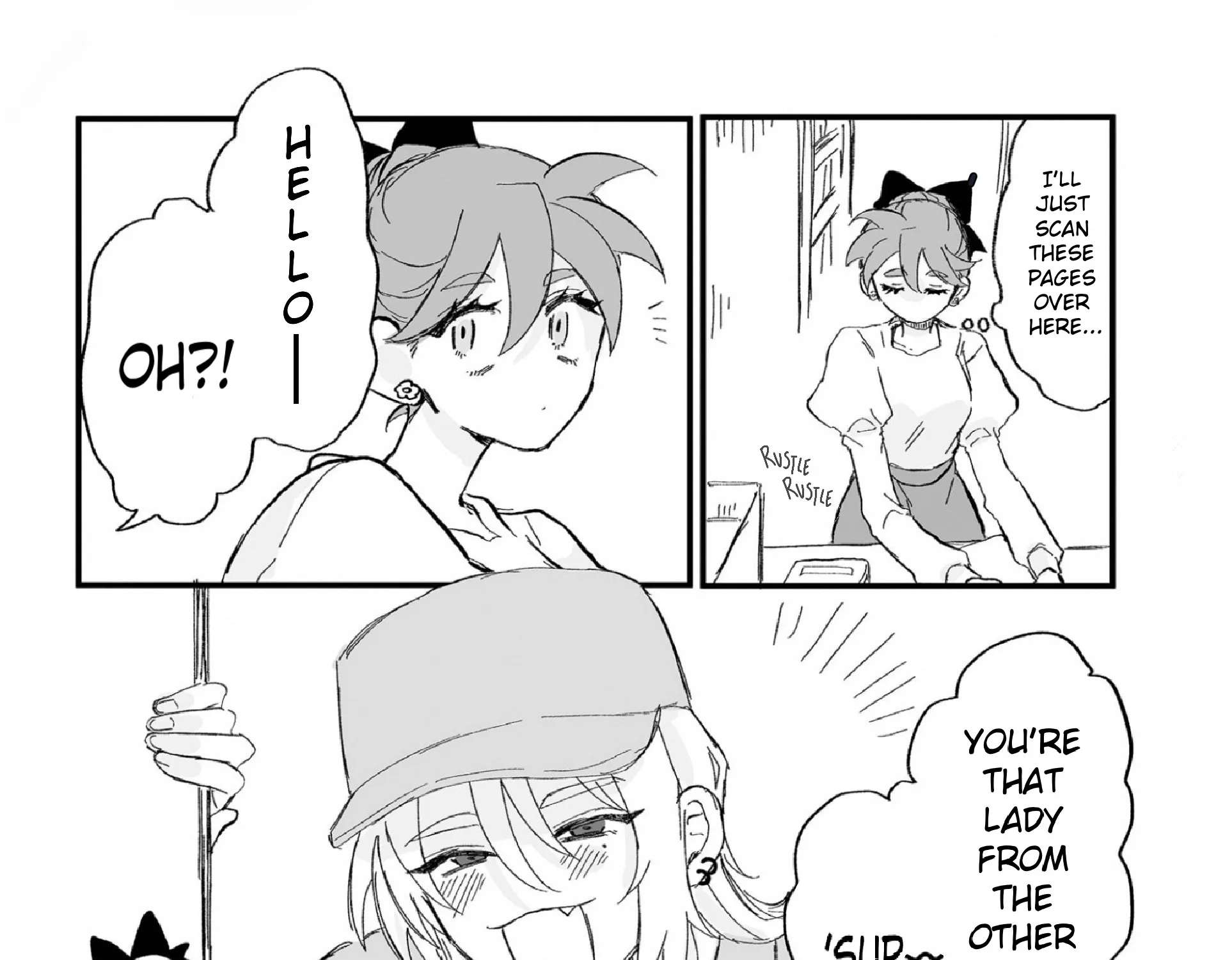 It's Not like I Like Haruno-san at All! Chapter 12.2 - page 1