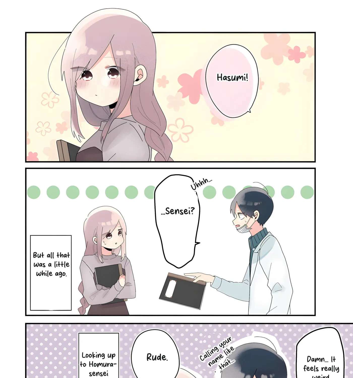 Sensei Nishii - Homura-sensei wa Tabun Motenai Chapter 1 - page 4
