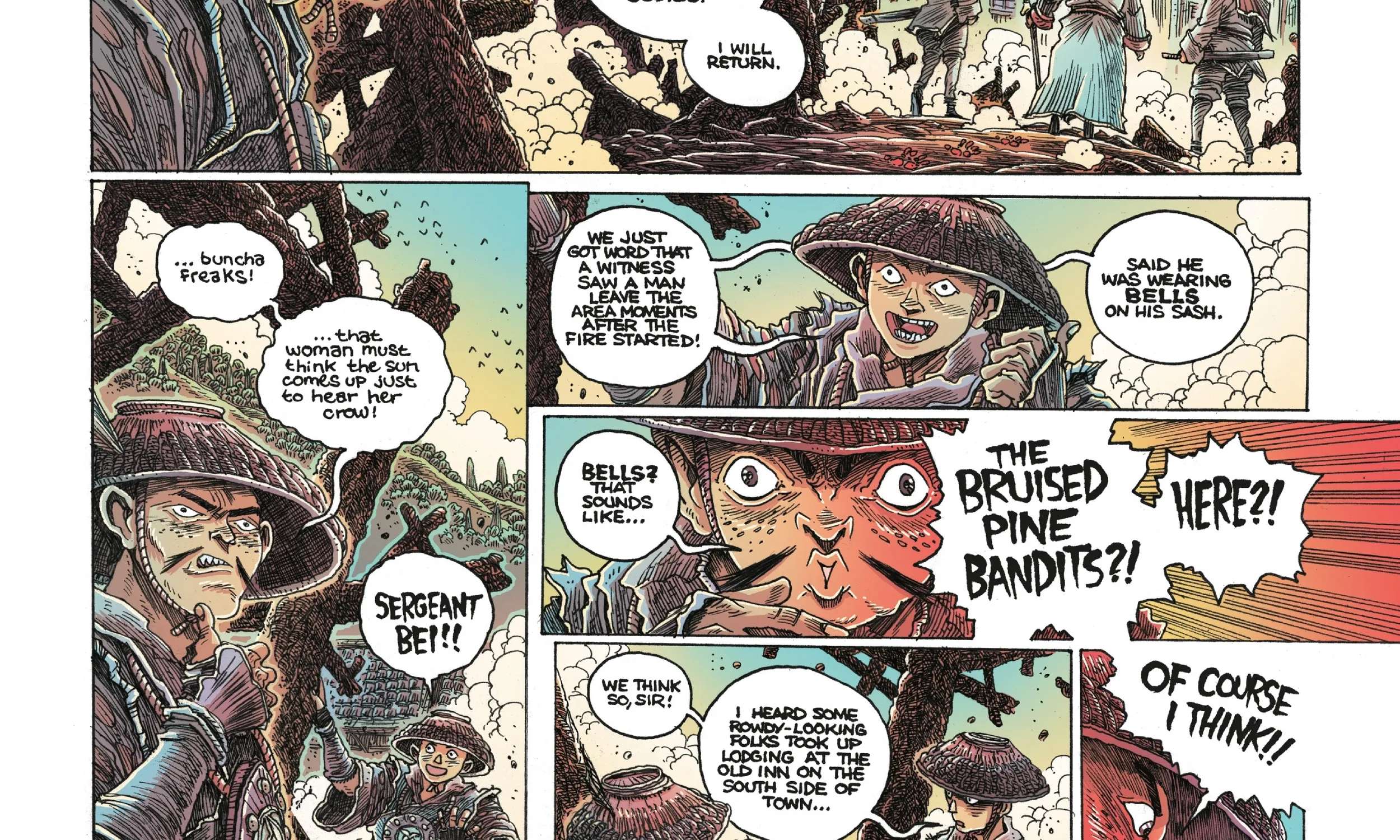 Orphan and the Five Beasts: Bath of Blood Chapter 1 - page 41