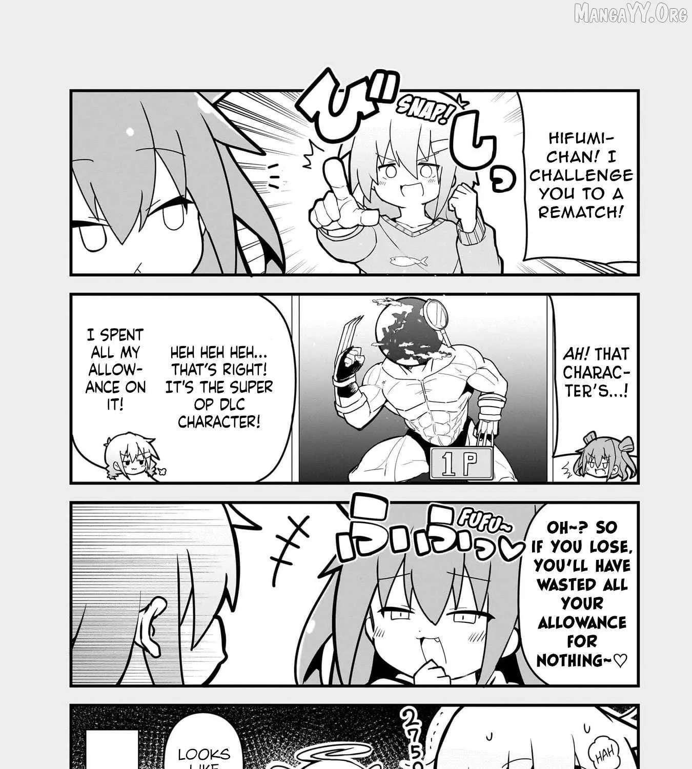 Mesugaki ga Watashi wo Wakarase ni Kuru no de Shouri no Mesugaki no Chikara wo Karite Kocchi mo Wakarase ni Ikimasu. Chapter 5.5 - page 1
