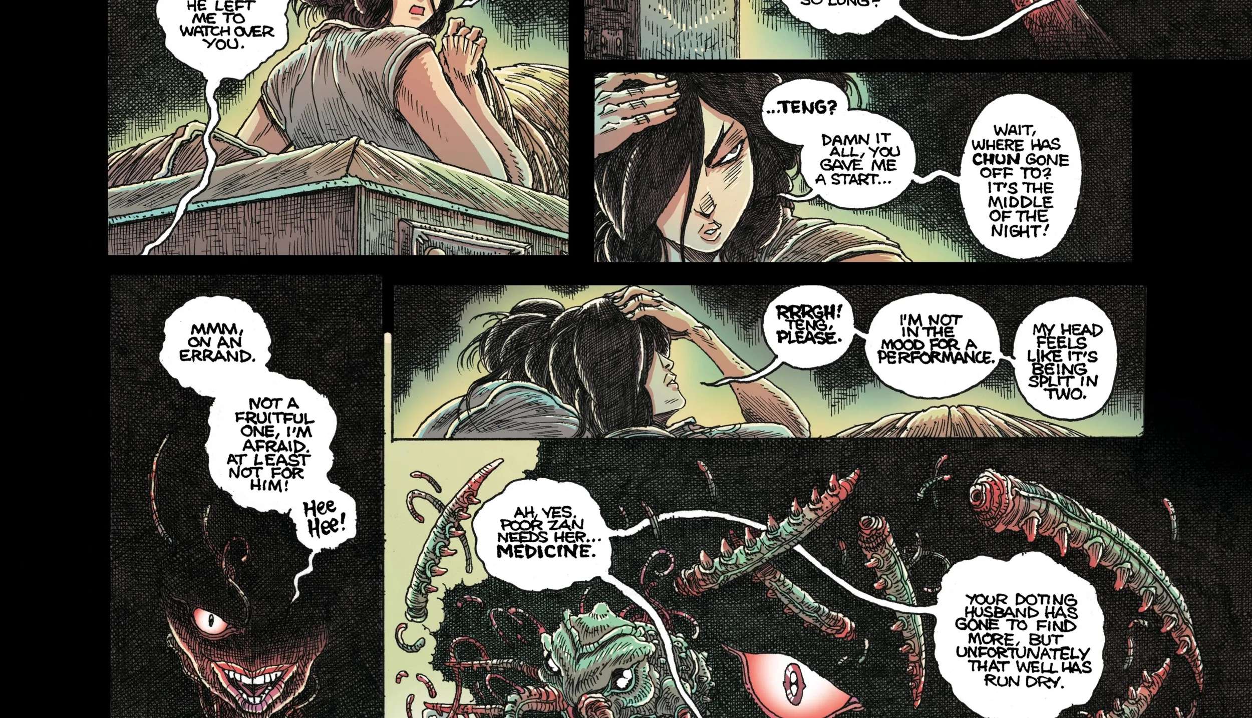 Orphan and the Five Beasts: Bath of Blood Chapter 2 - page 38