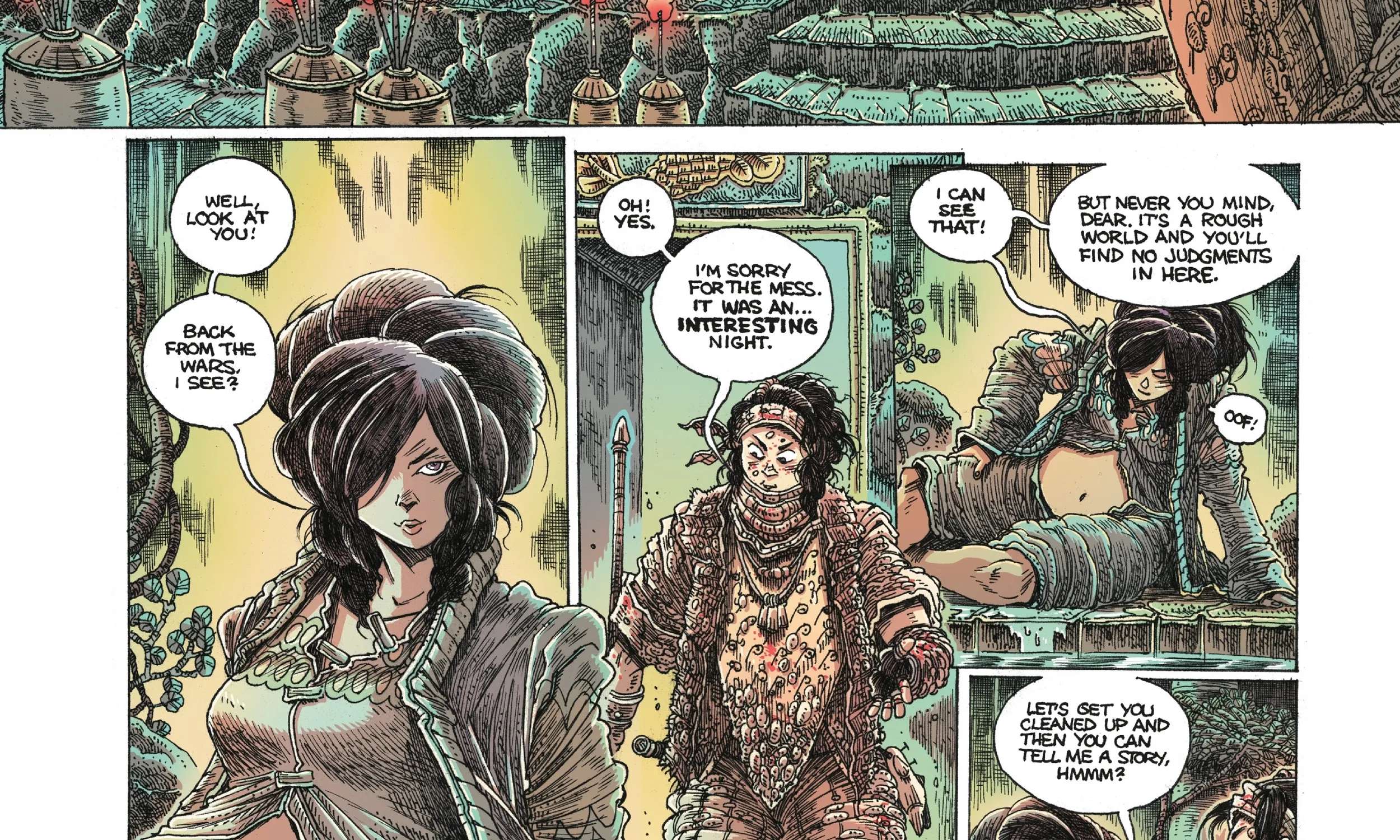 Orphan and the Five Beasts: Bath of Blood Chapter 1 - page 23