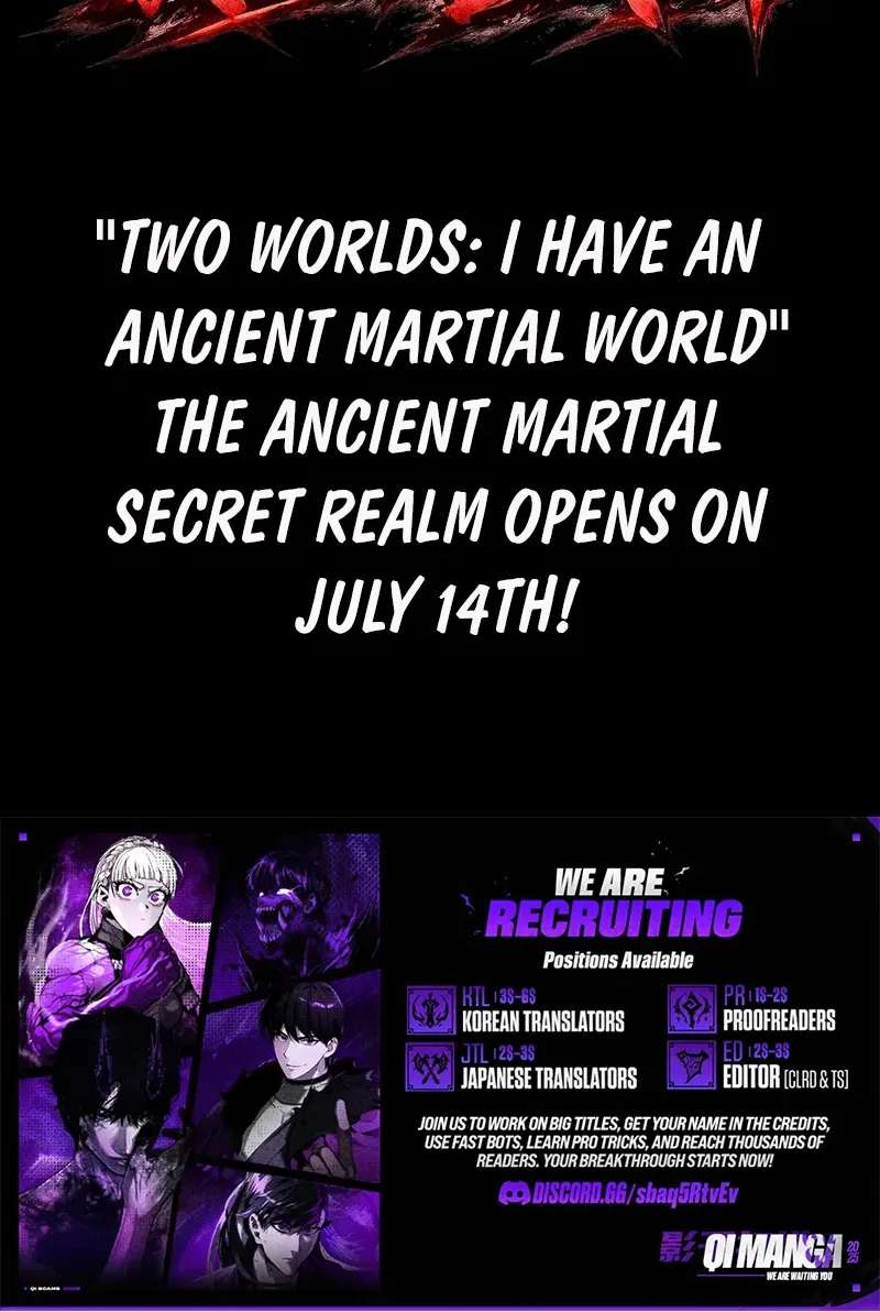 Two Worlds: I Have an Ancient Martial Arts World Chapter 1 - page 15