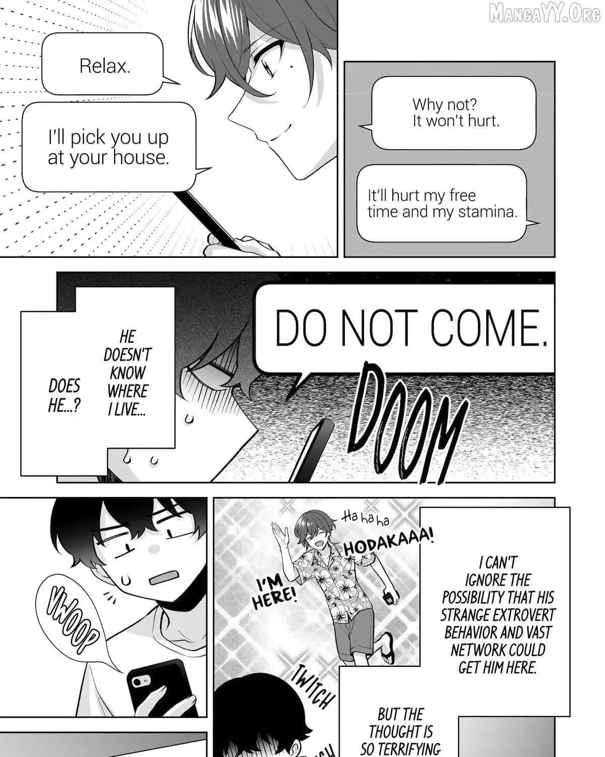 Please Leave Me Alone (For Some Reason, She Wants To Change A Lone Wolf's Helpless High School Life.) Chapter 34 - page 57