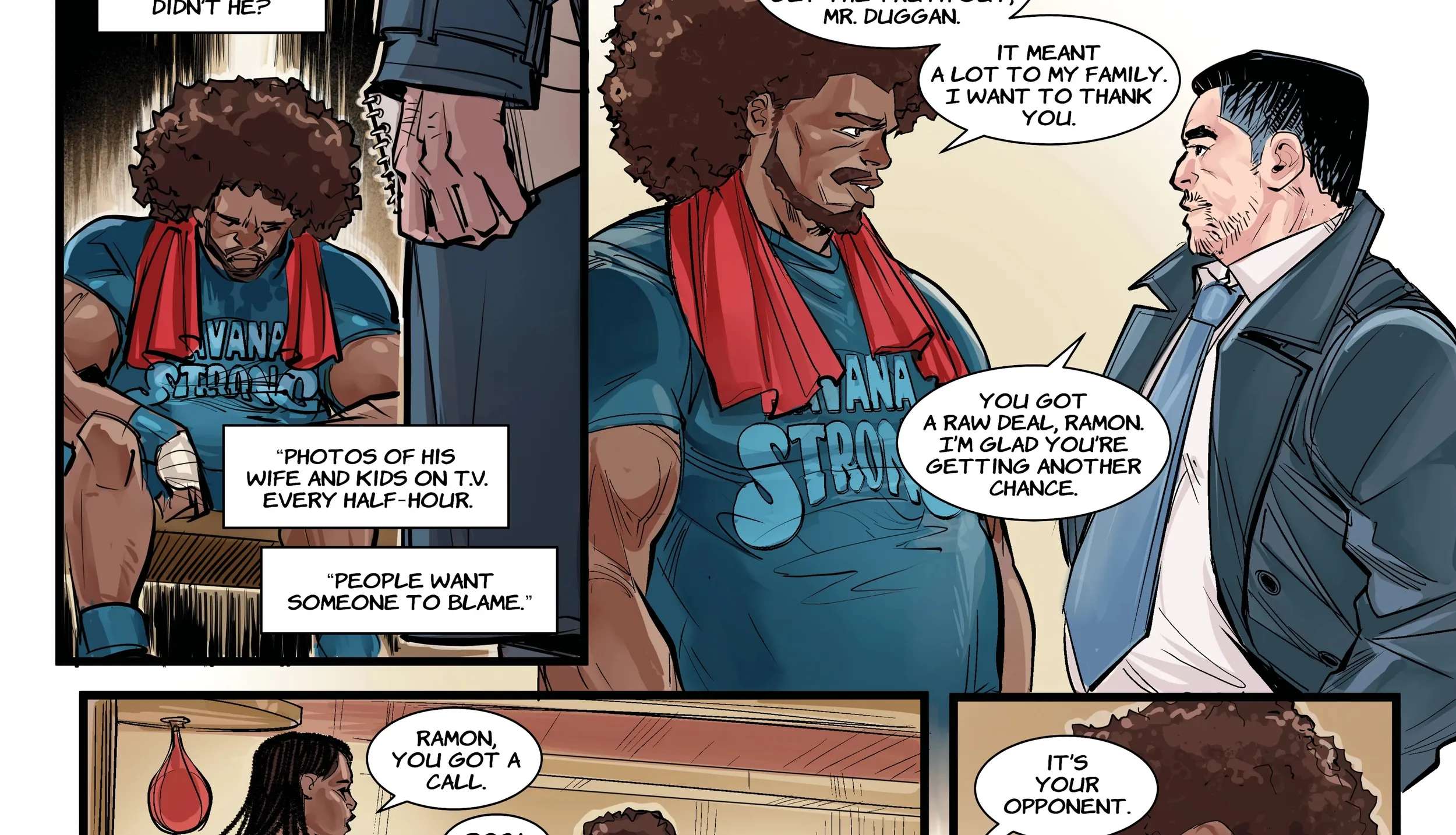 The Ring: The Man Who Beat the Man Chapter 3 - page 35