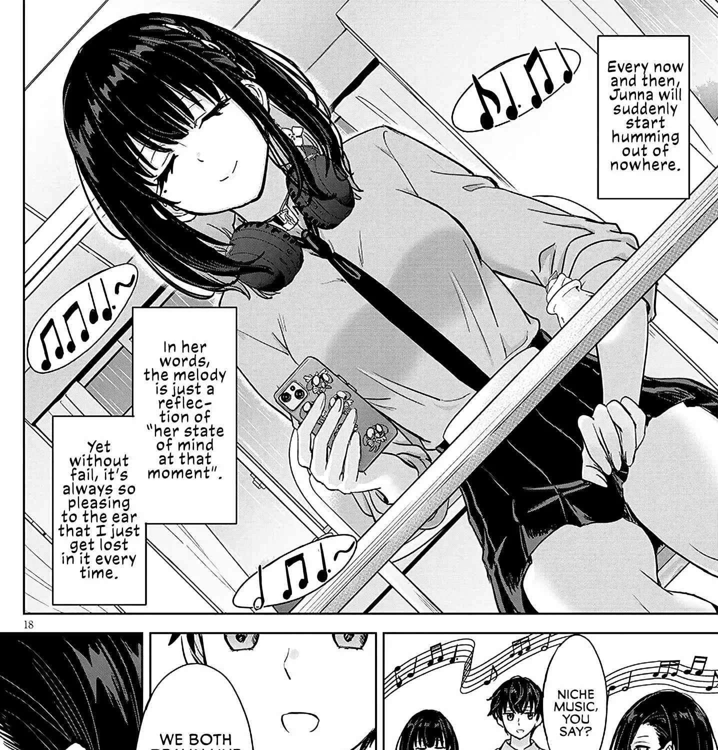 Amamori Junna wa Shitsudo ga Takai Chapter 4 - page 35