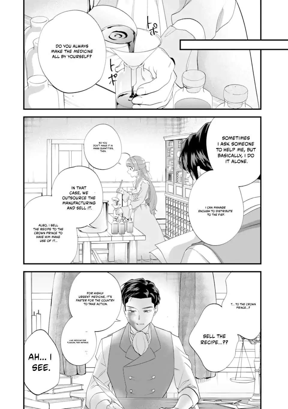 The Poor Noble Lady Wants to Marry the Cursed Earl Chapter 8.1 - page 11