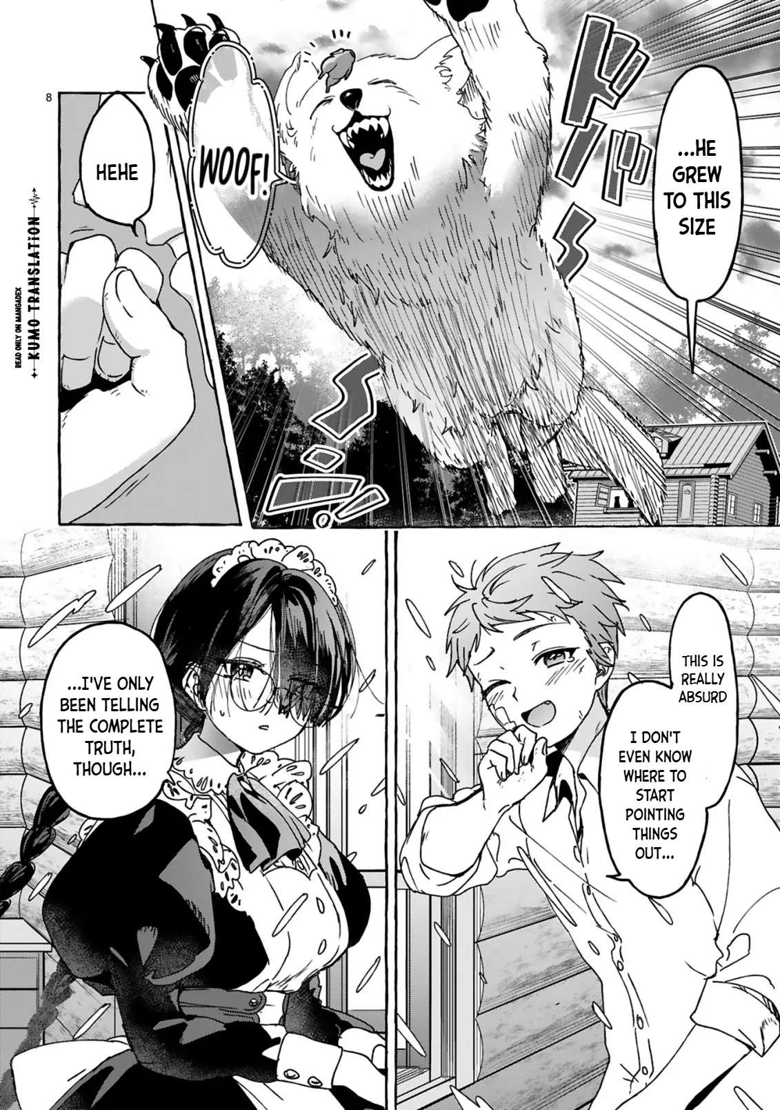 Miss Kojima, the Widowed Young Lady, Is the Strongest and Cutest Chapter 3 - page 11