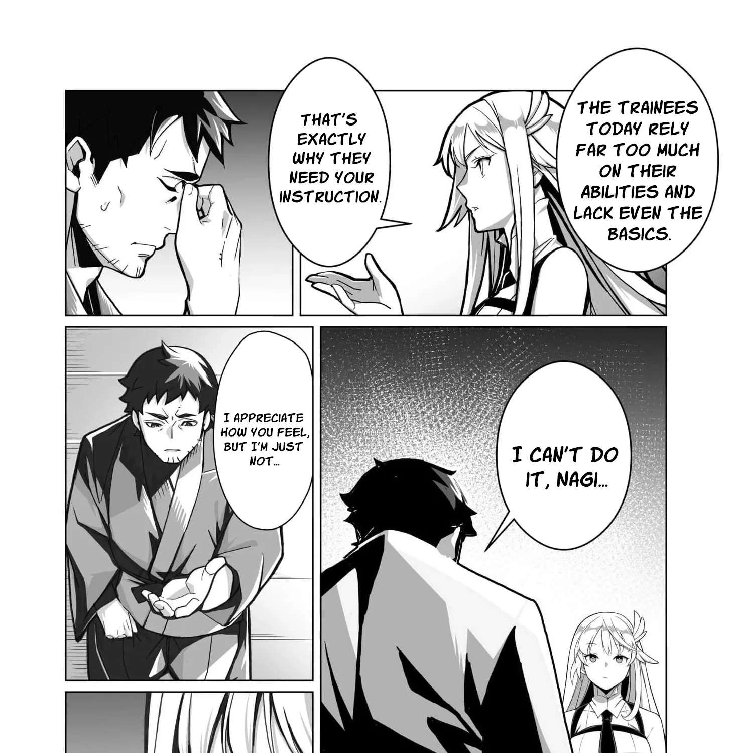 The Shadow Hero, an Old Man: In a World Where Superpowers Are Everything, a Powerless Old Man Is Doted On by His Beloved Disciple and Becomes a Hero from the Shadows Chapter 1 - page 46