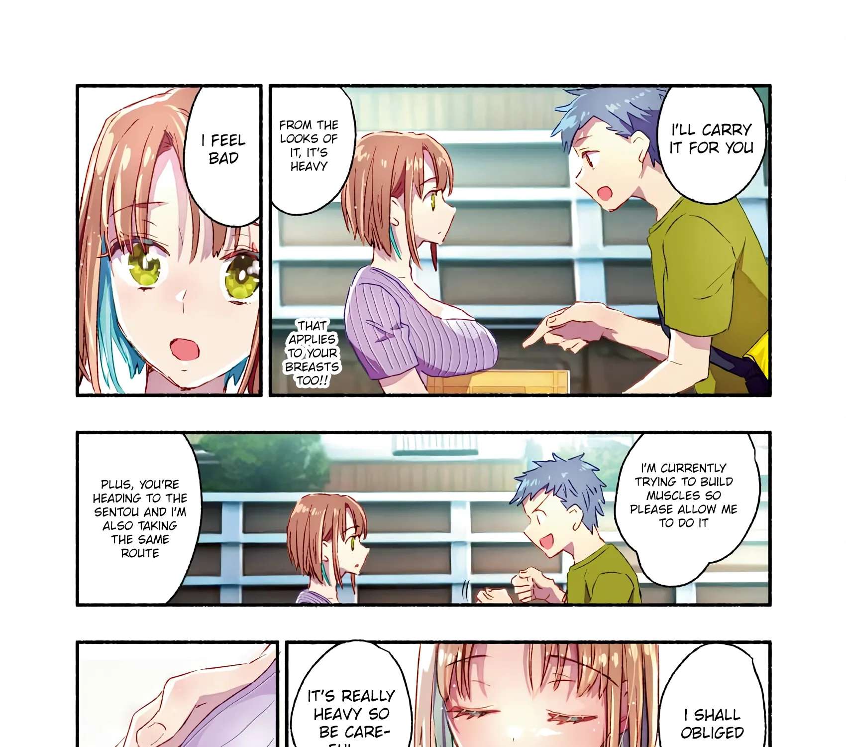Mayuri-san no Iru Sentou Chapter 4 - page 11