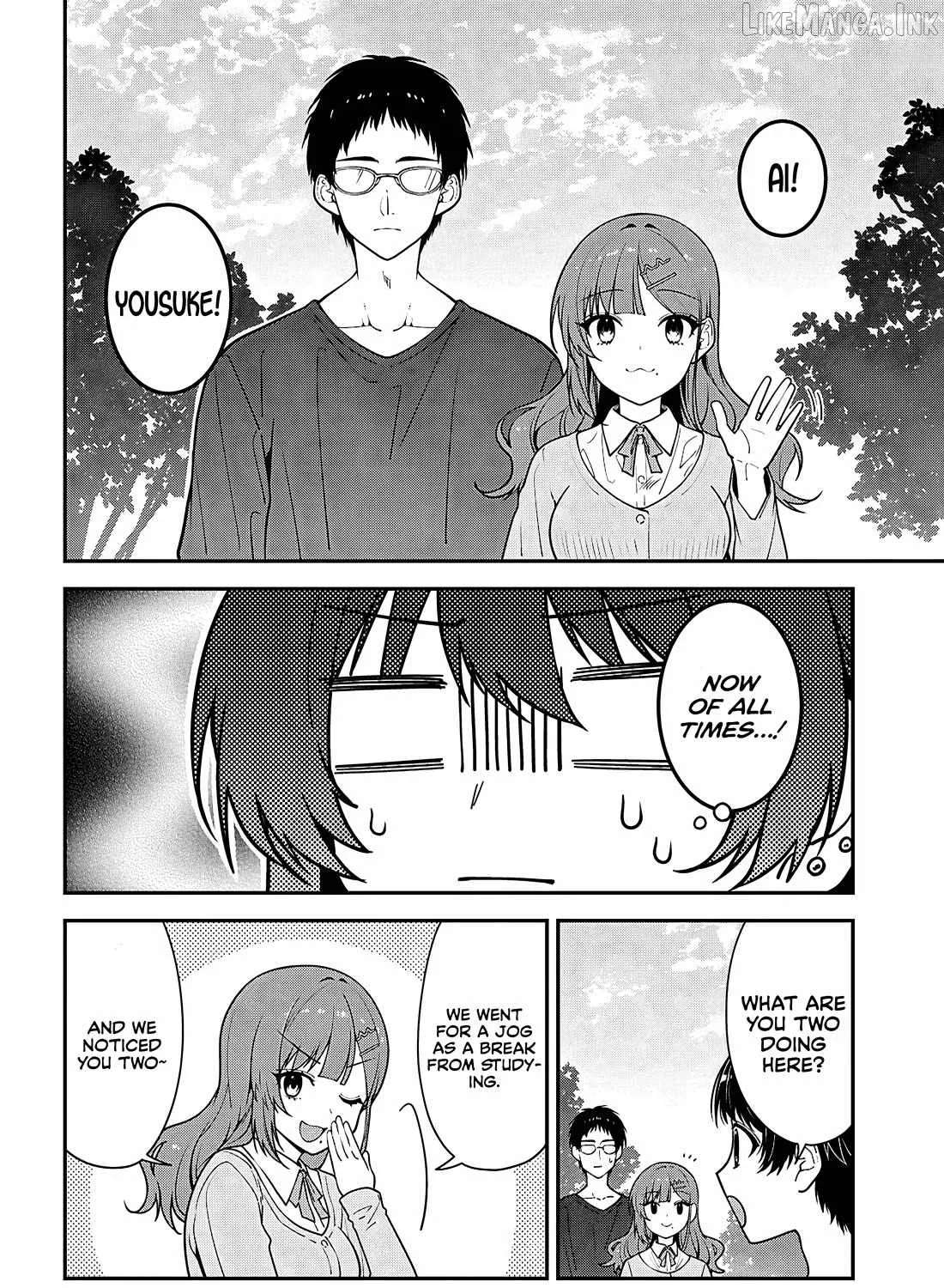 The Yankee Shimizu-san Sitting Next to Me Has Dyed Her Hair Black Chapter 21 - page 18