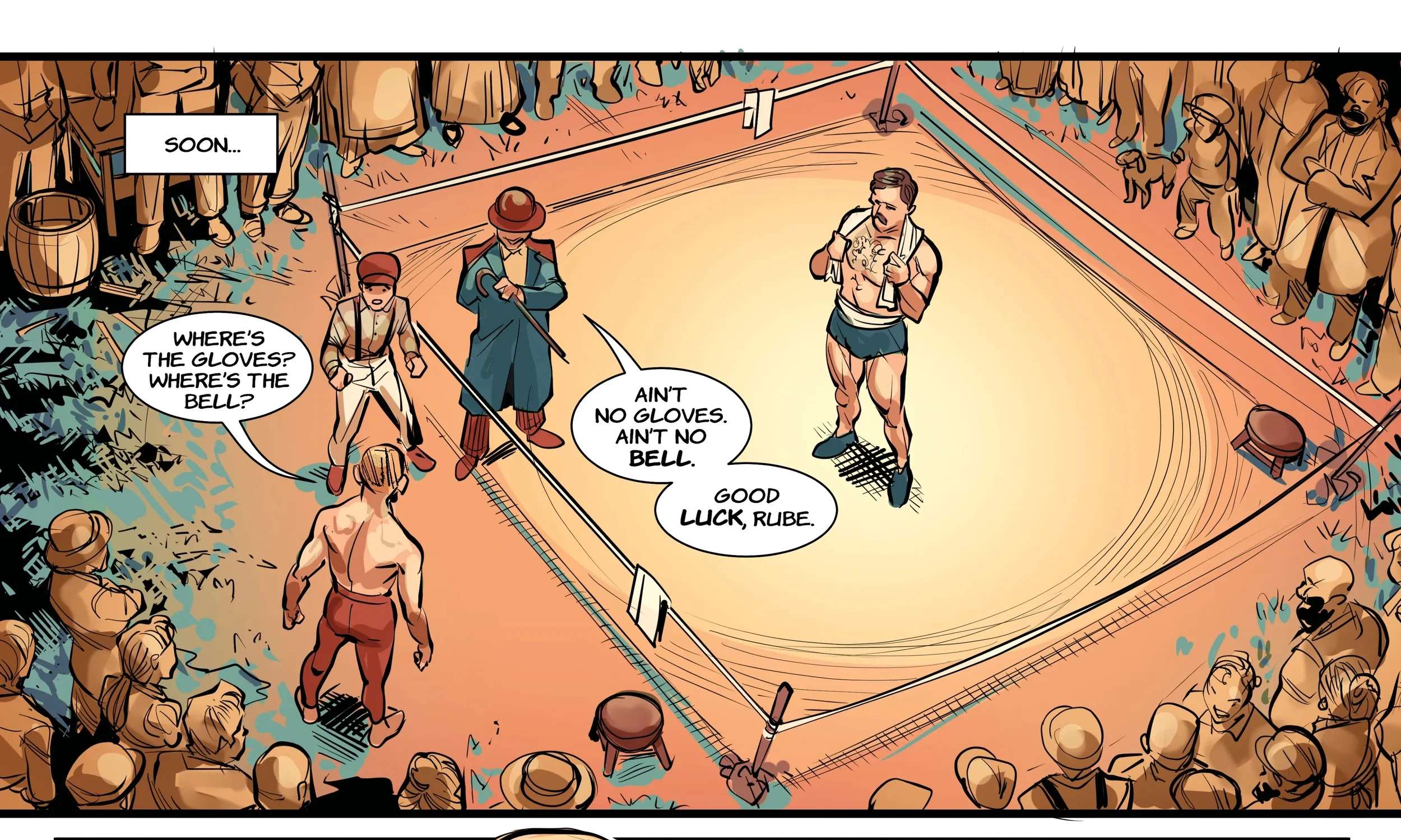 The Ring: The Man Who Beat the Man Chapter 3 - page 10