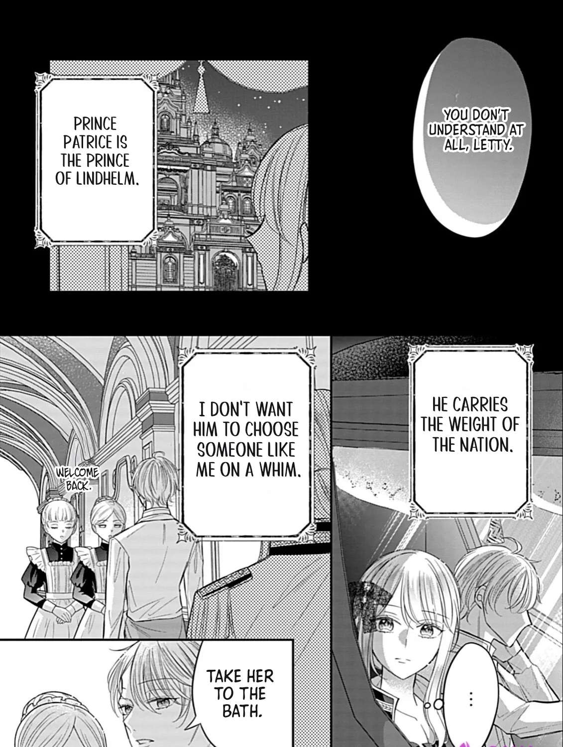 I Can't Escape the Overly Pushy Prince, but I'm Happy. Chapter 3 - page 13