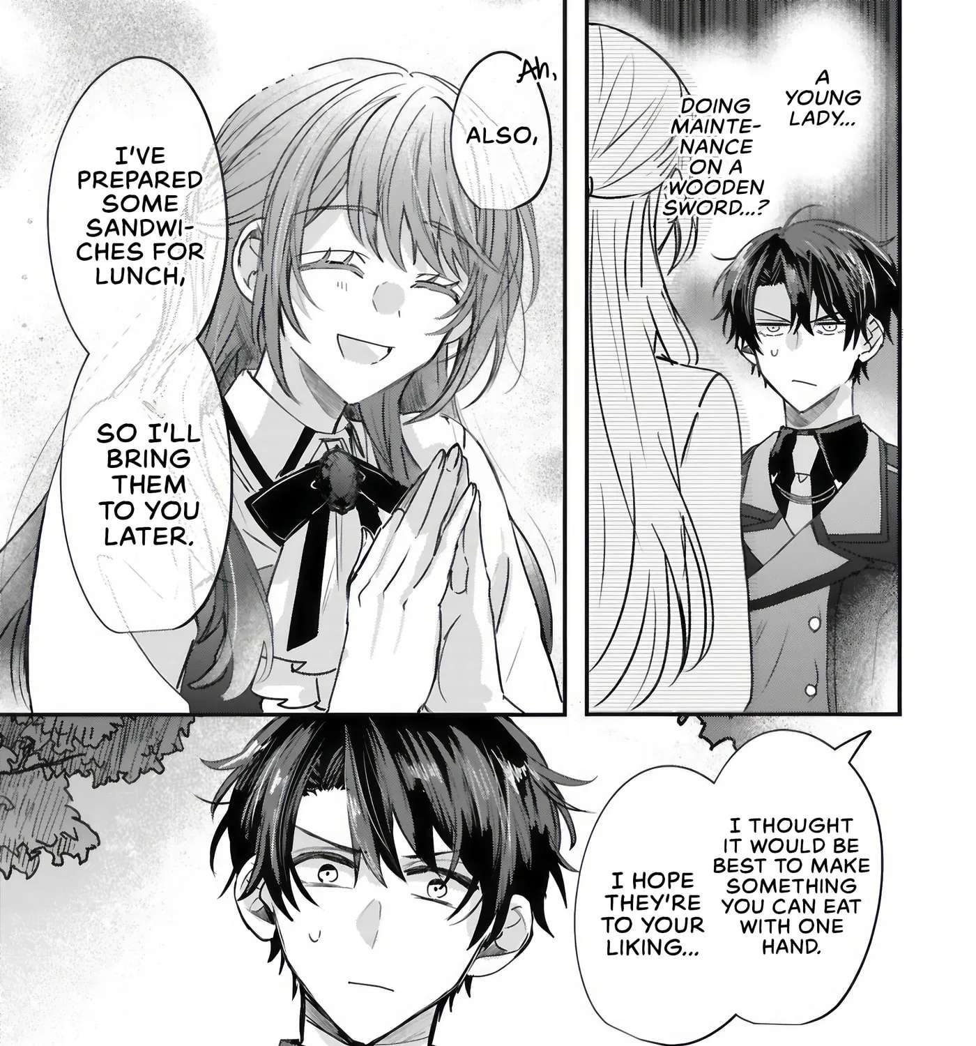 A Love-Distrusting Noble Lady Doesn't Notice the Cold Knight's Devotion Chapter 5 - page 37