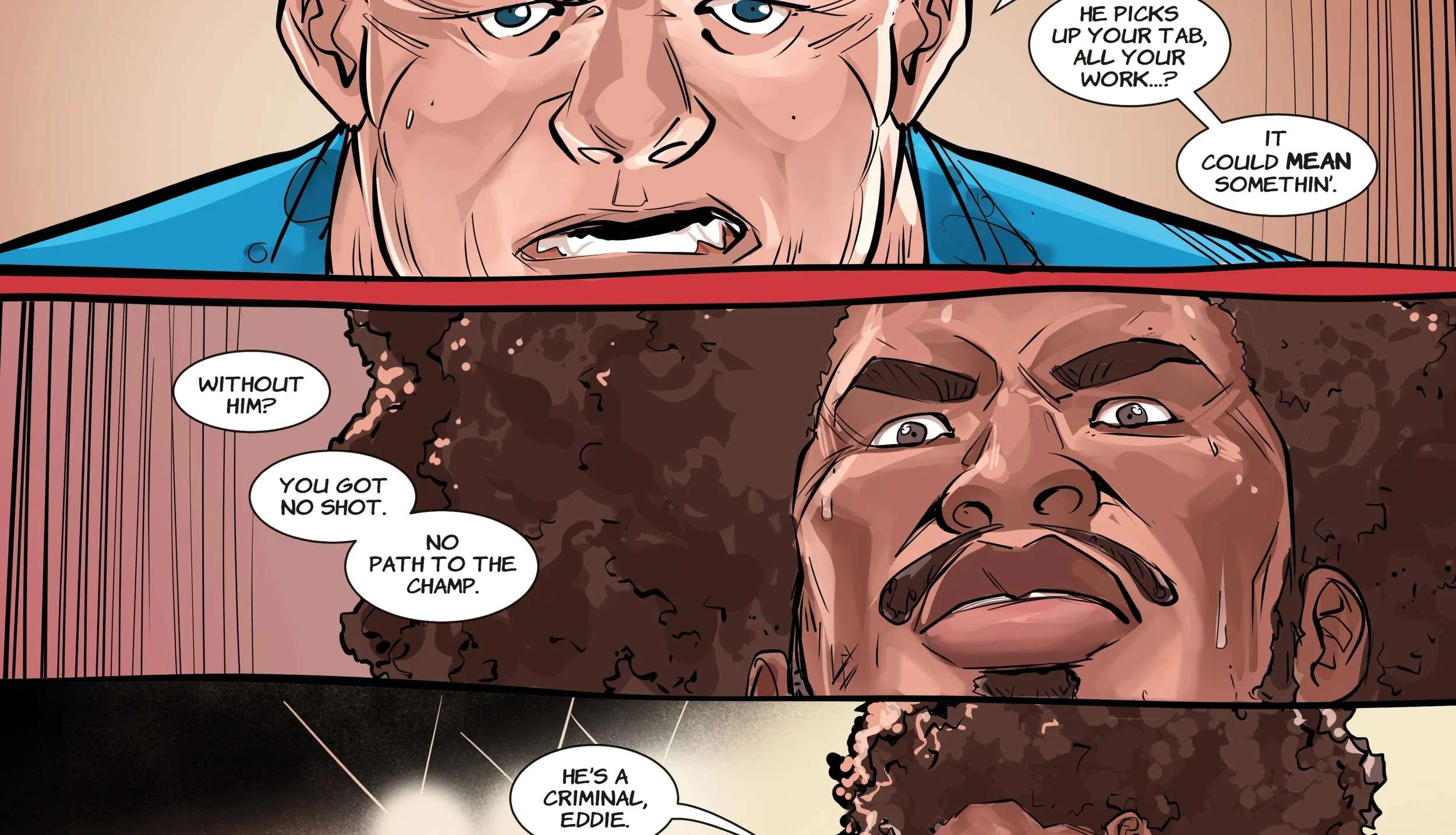 The Ring: The Man Who Beat the Man Chapter 2 - page 35