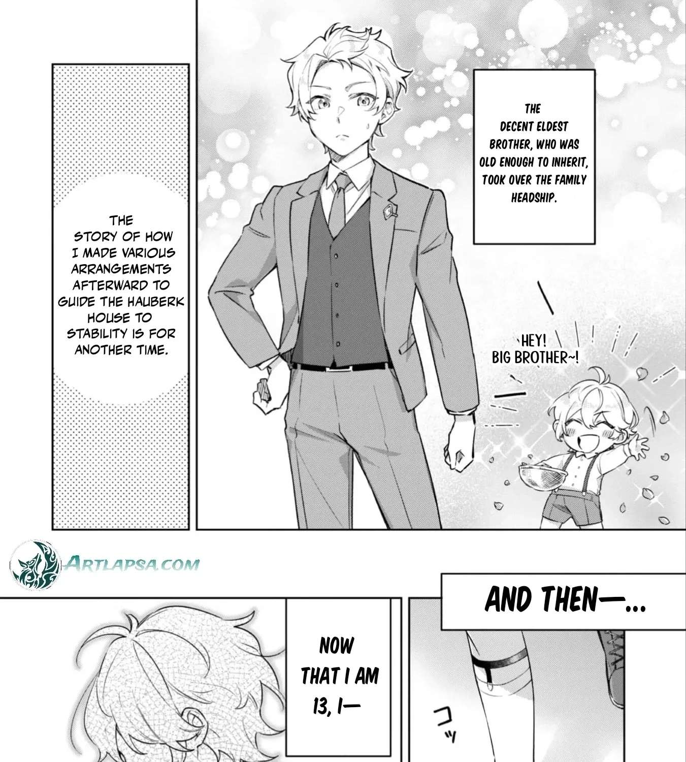 The Third Son of the Heiburg Family Is a Little Devil Shota Chapter 1 - page 14
