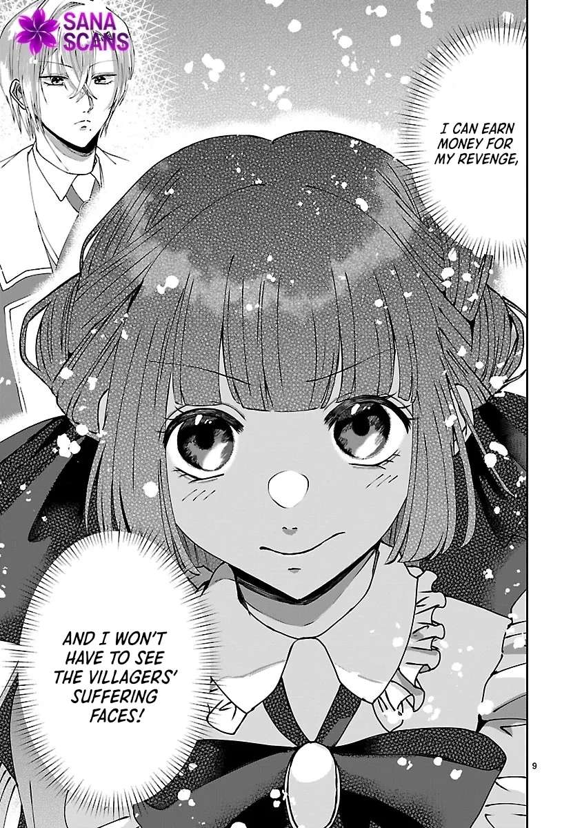 Ohitoyoshi Akuyaku Reijou no Fukushuu Keikaku ~Shi ni Modori Reijou wa Ne ga Zennin na Sei de Kizuku to Mikata ga Fuete Ikimasu~ Chapter 5 - page 9